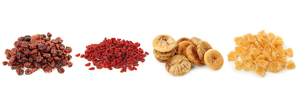 干果、葡萄干、梅子和堅果